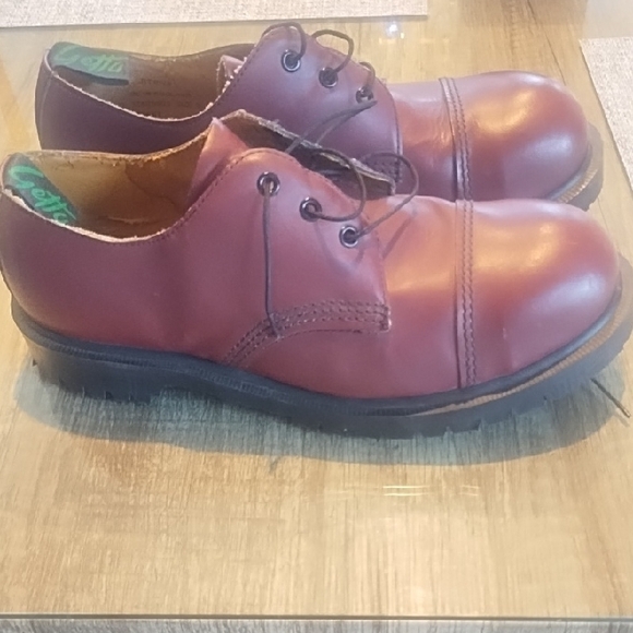 Dr. Martens Cherry Red Leather Derbys - Picture 11 of 11